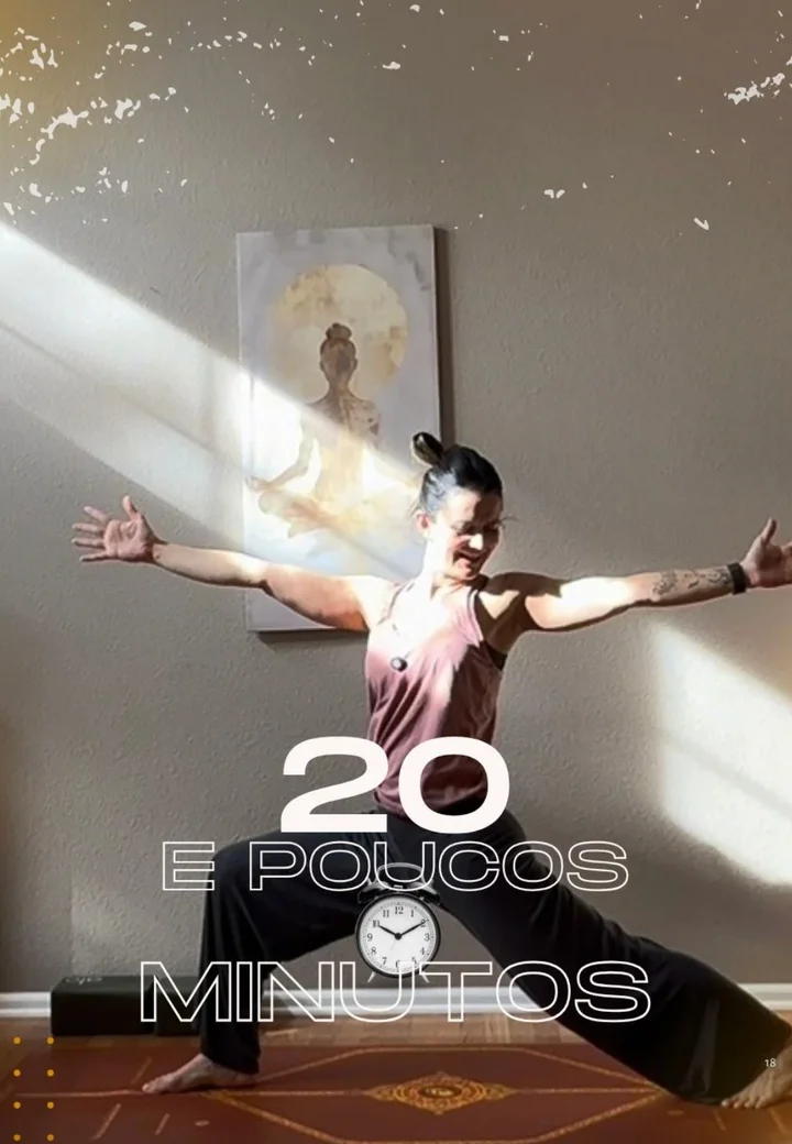 Yoga em 20 e poucos minutos
